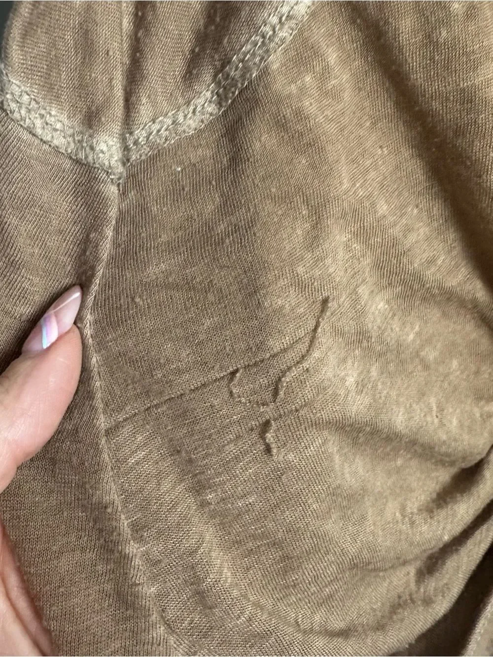 Free People neck shirt
